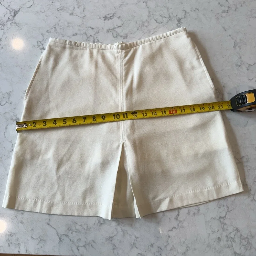 Nike GOLF Ivory Athletic Skort Size 6 Small Pockets